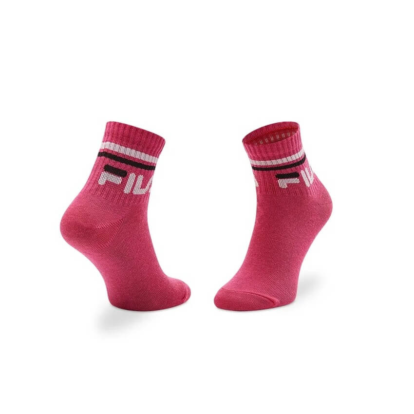 Fila παιδικές κάλτσες σετ τριών Μαύρο/Φούξια/Λευκό 5 Fila παιδικές κάλτσες σετ τριών Μαύρο/Φούξια/Λευκό - Image 5