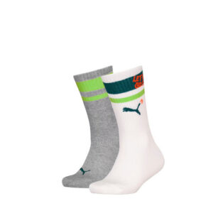 Puma Παιδικές Κάλτσες Dobotex Green 2 Ζευγάρια