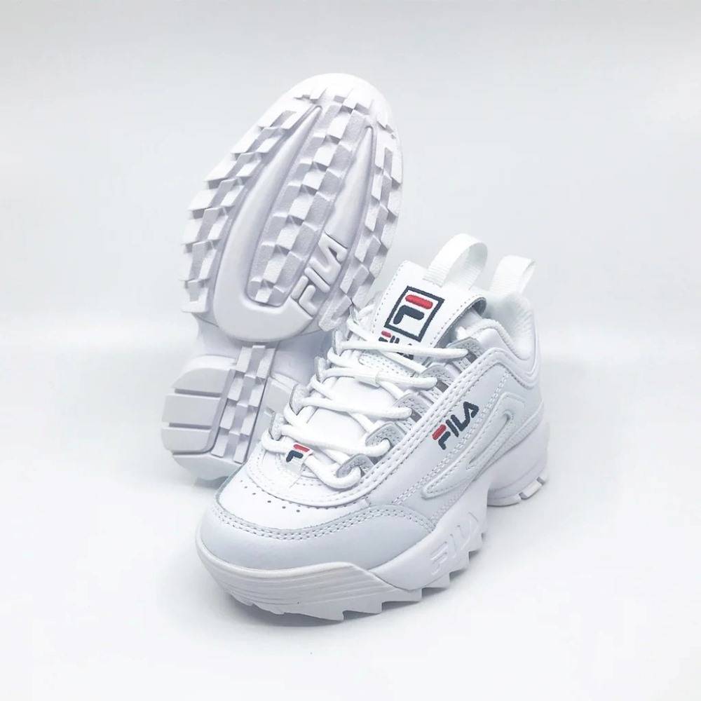 Fila Sneakers Disruptor 2 Premium Κορίτσι Λευκό Κορδόνια 2 Fila Sneakers Disruptor 2 Premium Κορίτσι Λευκό Κορδόνια - Image 2