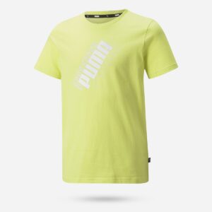Puma Power Logo Παιδικό T-Shirt Κοντομάνικο