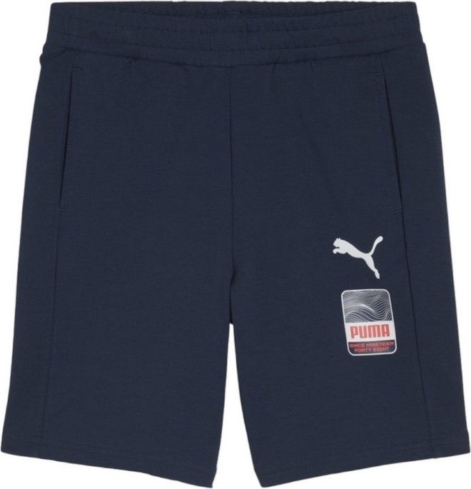 Puma Αθλητικό Παιδικό Σορτς Navy Μπλε 1 Puma Αθλητικό Παιδικό Σορτς Navy Μπλε