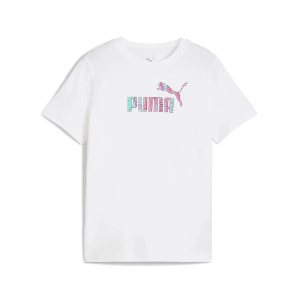 PUMA T SHIRT JUNIOR G ESS NATURE 2.0 WHITE 4 PUMA T SHIRT JUNIOR G ESS NATURE 2.0 WHITE - Image 4