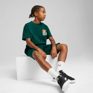 PUMA T-SHIRT IN JERSEY ESS CON LOGO PUMA JR