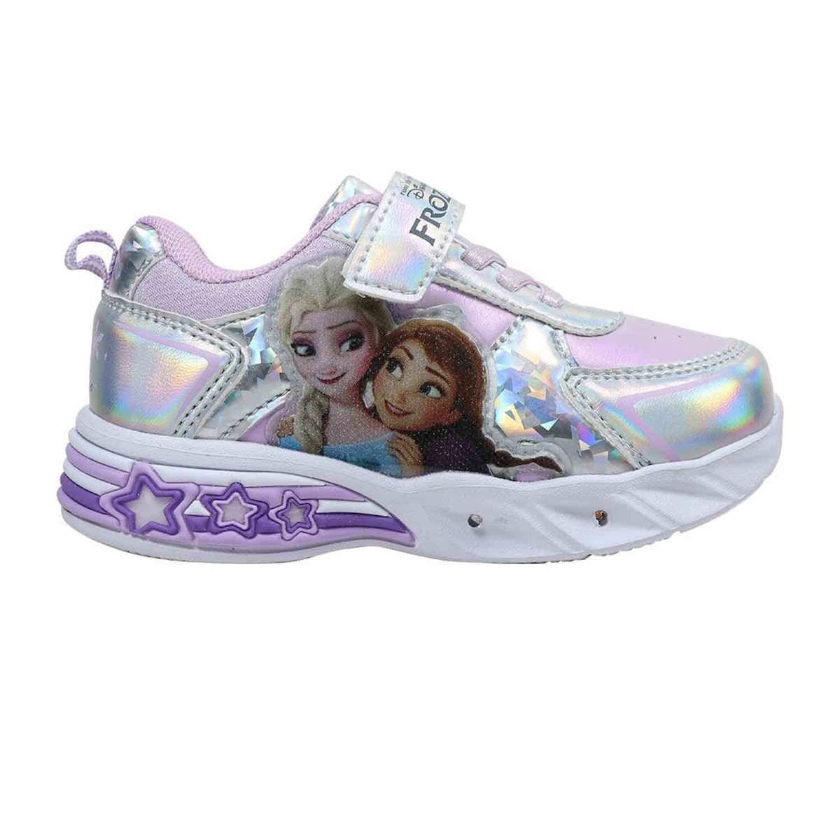 Disney Frozen Eva Παιδικά Sneakers με Φωτάκια Μωβ 1 Disney Frozen Eva Παιδικά Sneakers με Φωτάκια Μωβ
