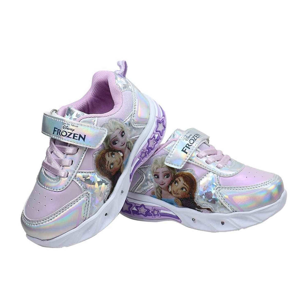 Disney Frozen Eva Παιδικά Sneakers με Φωτάκια Μωβ 4 Disney Frozen Eva Παιδικά Sneakers με Φωτάκια Μωβ - Image 4