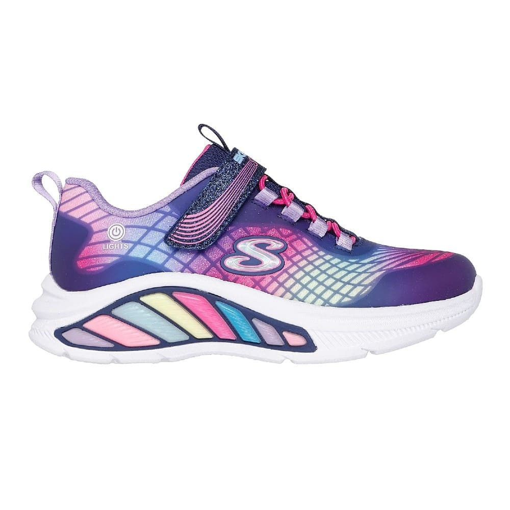 Skechers παιδικά αθλητικά με φωτάκια RAINBOW REFLECTIN 1 Skechers παιδικά αθλητικά με φωτάκια RAINBOW REFLECTIN