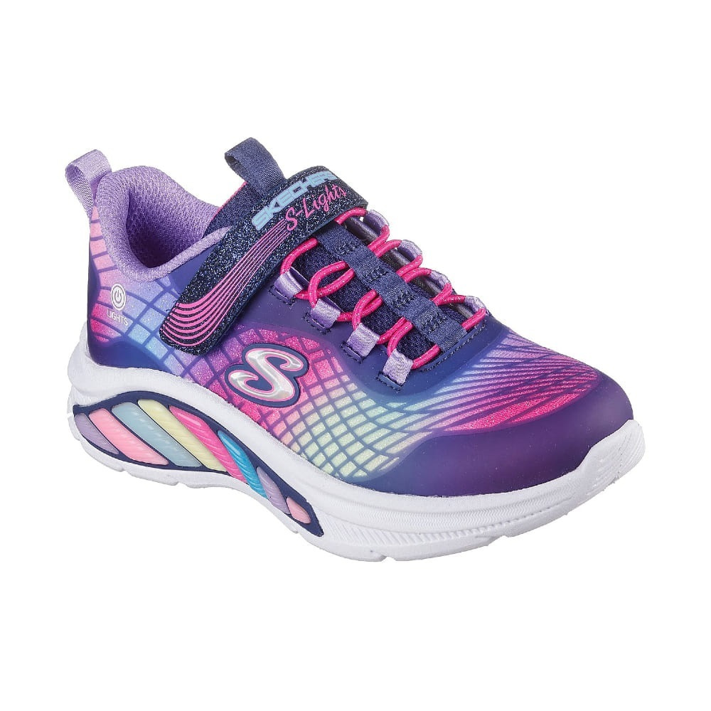 Skechers παιδικά αθλητικά με φωτάκια RAINBOW REFLECTIN 3 Skechers παιδικά αθλητικά με φωτάκια RAINBOW REFLECTIN - Image 3