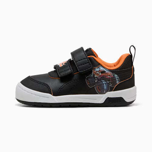 Puma Infant's Multiflex 2 Hot Wheels 2 - BLACK/ORANGE 2 Puma Infant's Multiflex 2 Hot Wheels 2 - BLACK/ORANGE - Image 2