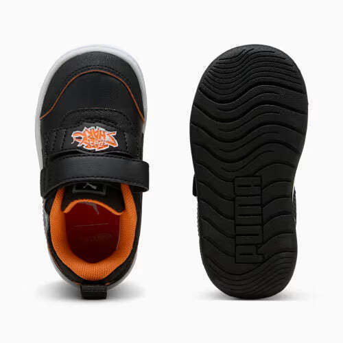 Puma Infant's Multiflex 2 Hot Wheels 2 - BLACK/ORANGE 4 Puma Infant's Multiflex 2 Hot Wheels 2 - BLACK/ORANGE - Image 4